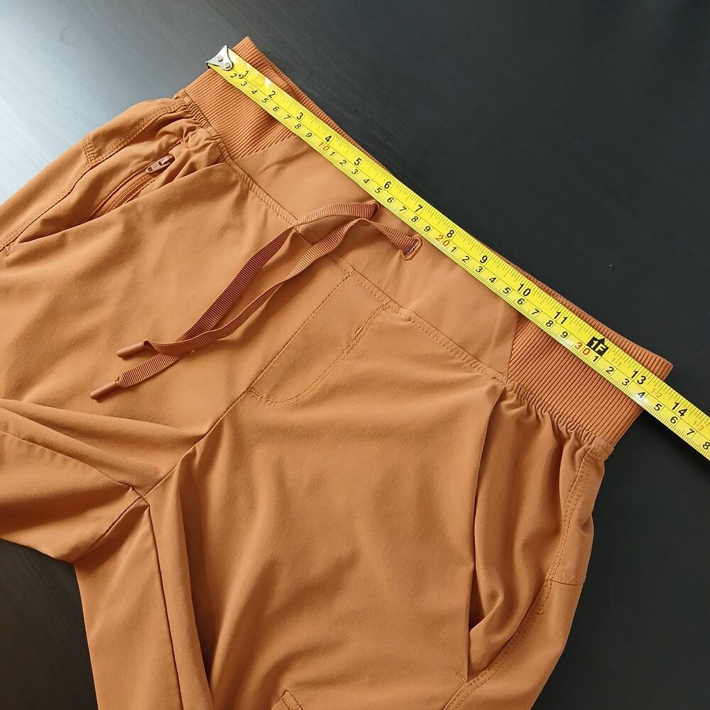 All in Motion Active Light Cargo Jogger Pants XS orange brown athletic - Picture 9 of 16